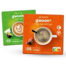 g'woon koffie capsules